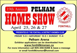 Join us at the Home Leisure Show at the Pelham Arena