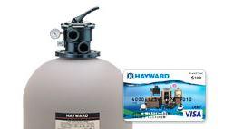 $100 Rebate on Hayward Super Pump and Filter Combo