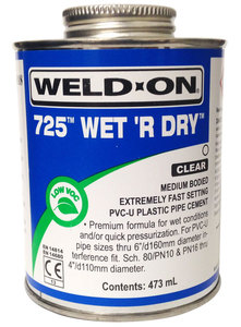 Aquablue - 725P Wedon Wet/Dry Glue 1pt