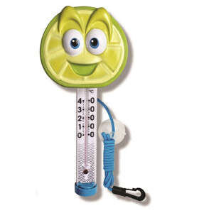Aquablue - Lime Floating Thermometer