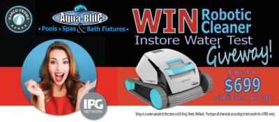 Win a FREE Maytronics Robotic Pool Cleaner!!