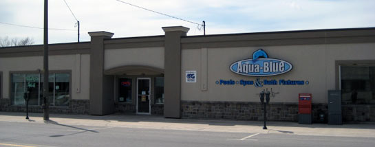 Aquablue Welland Store Front