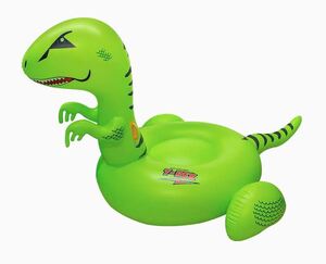 View Product Giant Rideable Dinosaur Inflatable Float Toy